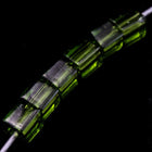 3mm Transparent Olivine Cube Bead-General Bead