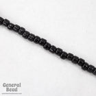 6/0 Opaque Black Japanese Seed Bead-General Bead
