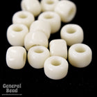 6/0 Opaque Eggshell Japanese Seed Bead-General Bead
