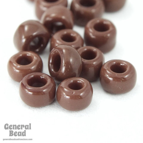 6/0 Opaque Chocolate Japanese Seed Bead-General Bead