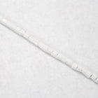 8/0 Opaque White Hex Seed Bead (40 gm) JBG002-General Bead
