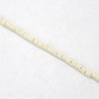 8/0 Opaque Eggshell Hex Seed Bead (40 gm) #JBG004-General Bead