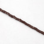 8/0 Opaque Chocolate Hex Seed Bead (40 gm) #JBG007-General Bead