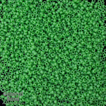 15/0 Opaque Pea Green Japanese Seed Bead-General Bead