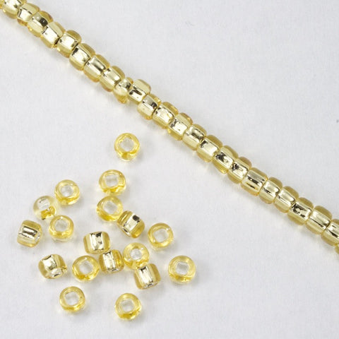 8/0 Silver Lined Gold Seed Bead-General Bead