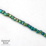 6/0 Silver Lined Emerald AB Japanese Seed Bead-General Bead