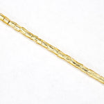10/0 Silver Lined Gold Twist Hex Seed Bead (20 Gm) #JCH003-General Bead