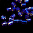 10/0 Silver Lined Sapphire Twist Hex Seed Bead-General Bead