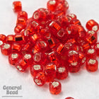 11/0 Silver Lined Ruby Japanese Seed Bead-General Bead