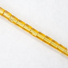 4mm Silver Lined Gold Cube Bead (20 Gm) #JCL002-General Bead
