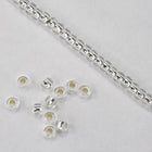 8/0 Silver Lined Crystal Seed Bead-General Bead