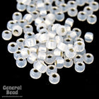 11/0 Opal Gilt Lined White Japanese Seed Bead-General Bead