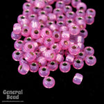 11/0 Opal Gilt Lined Light Rose Japanese Seed Bead-General Bead