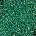 15/0 Opalescent Gold Lined Sea Foam Japanese Seed Bead-General Bead