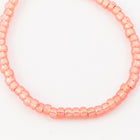 8/0 Gold Lined Opal Salmon Seed Bead (20 Gm) #JDP004-General Bead