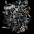 Size 2 Metallic Khaki Iris Japanese Bugle (10 Gm, 40 Gm, 1/2 Kilo) #JFB002-General Bead