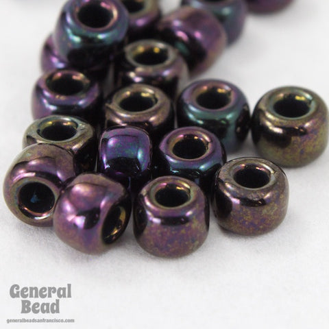 6/0 Metallic Purple Iris Japanese Seed Bead-General Bead
