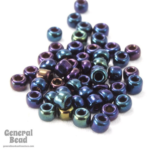 11/0 Metallic Blue Black Iris Japanese Seed Bead-General Bead
