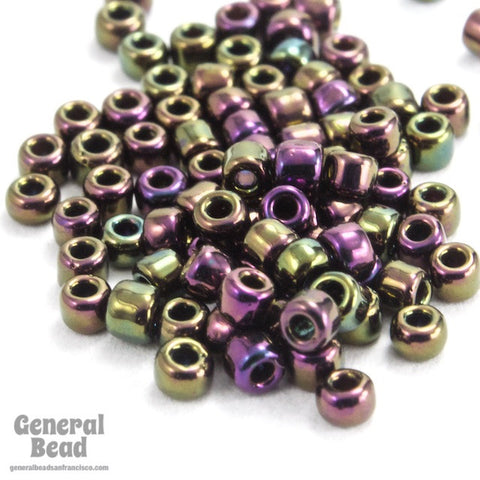 11/0 Metallic Purple Iris Japanese Seed Bead-General Bead