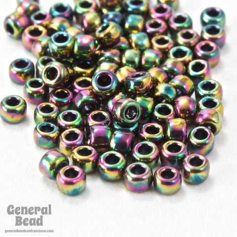 11/0 Metallic Black Iris Japanese Seed Bead-General Bead