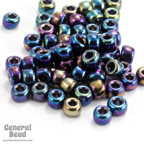 11/0 Metallic Blue Iris Japanese Seed Bead-General Bead