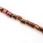 4mm Metallic Copper Cube Bead (20 Gm) #JFL003-General Bead