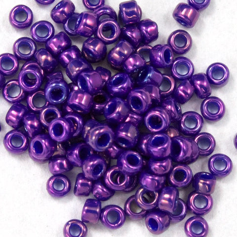 15/0 Metallic Violet Japanese Seed Bead-General Bead