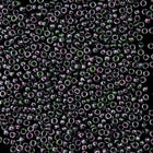15/0 Metallic Black Violet Japanese Seed Bead-General Bead