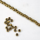 8/0 Metallic Gold Bronze Seed Bead-General Bead