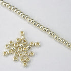 8/0 Galvanized Silver Seed Bead-General Bead