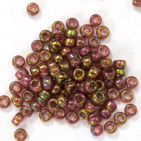 15/0 Gold Luster Topaz Japanese Seed Bead-General Bead