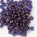 15/0 Gold Luster Cobalt Japanese Seed Bead-General Bead