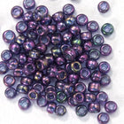 15/0 Gold Luster Dark Lilac Japanese Seed Bead-General Bead
