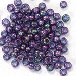 15/0 Gold Luster Dark Lilac Japanese Seed Bead-General Bead