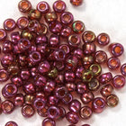 15/0 Gold Luster Burgundy Japanese Seed Bead-General Bead