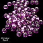 11/0 Semi Matte Gold Lined Amethyst Japanese Seed Bead-General Bead