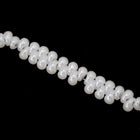 4mm Ceylon Snow White Magatama Bead-General Bead