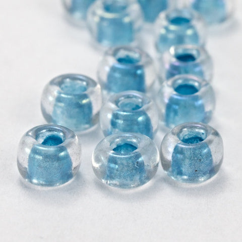 3/0 Ice Blue Lined Crystal AB Seed Bead-General Bead