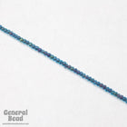 11/0 Black Lined Sapphire AB Japanese Seed Bead-General Bead