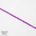11/0 Fuchsia Lined Aqua AB Japanese Seed Bead-General Bead