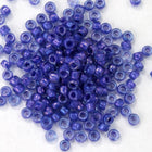 15/0 Lined Light Blue/Blue Violet Japanese Seed Bead-General Bead