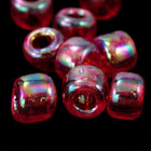 3/0 Transparent Red AB Seed Bead-General Bead