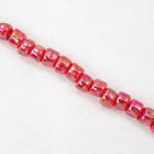 3/0 Transparent Red AB Seed Bead-General Bead