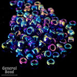 11/0 Transparent Cobalt AB Japanese Seed Bead-General Bead