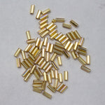 Size 2 Silver Lined Gold AB Japanese Bugle (10 Gm, 40 Gm, 1/2 Kg) #JLB002-General Bead