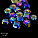 6/0 Silver Lined Cobalt AB Japanese Seed Bead-General Bead