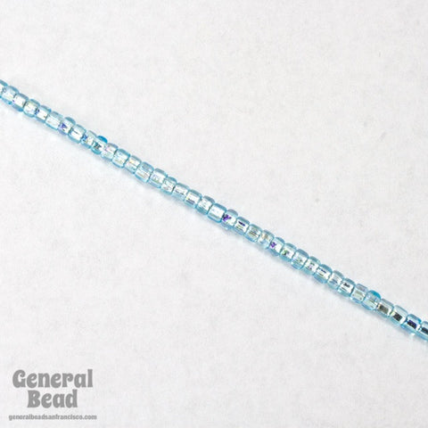 11/0 Silver Lined Aqua AB Japanese Seed Bead-General Bead