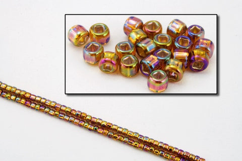 11/0 Silver Lined Champagne AB Japanese Seed Bead (20 gm) #JLJ011-General Bead