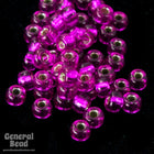 11/0 Silver Lined Fuchsia Japanese Seed Bead-General Bead