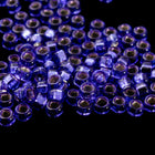 15/0 Silver Lined Dyed Purple Japanese Seed Bead (20 Gm, 1/2 Kilo) #JMO001